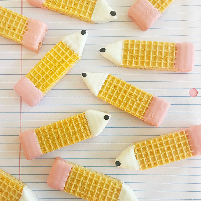 BACK TO SCHOOL PENCIL COOKIES