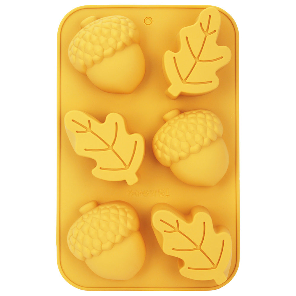 Autumn Leaf & Acorn Silicone Cake Mold