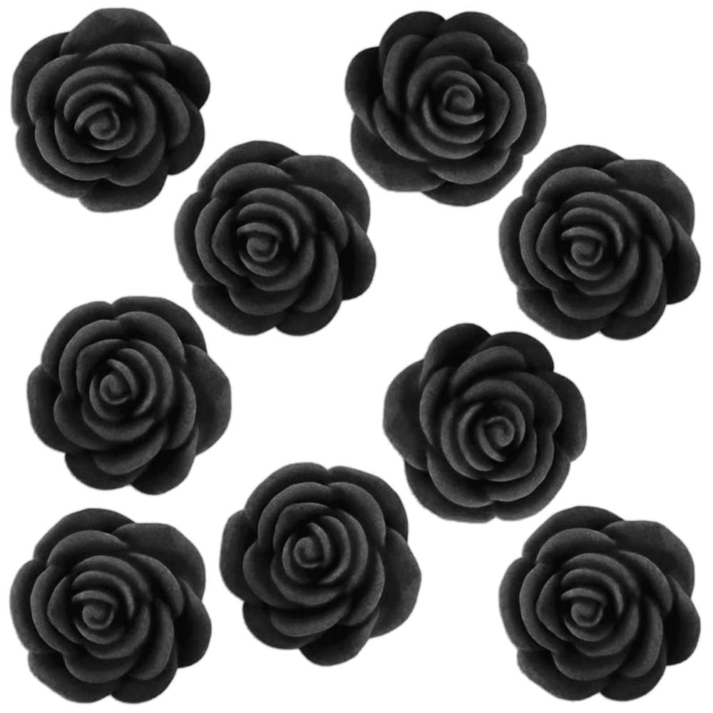 Black Fondant Tea Roses