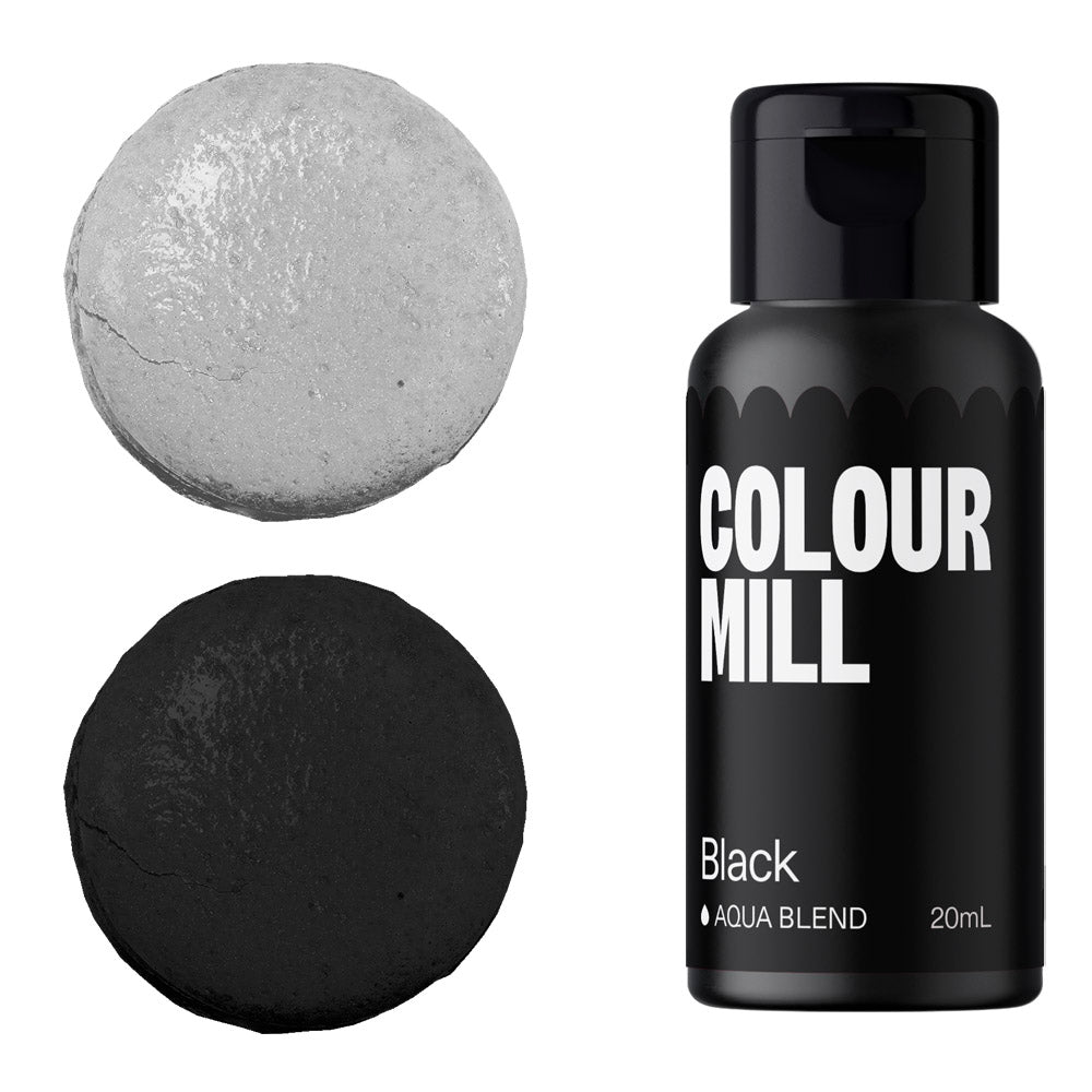 Black Colour Mill Water Based Food Coloring