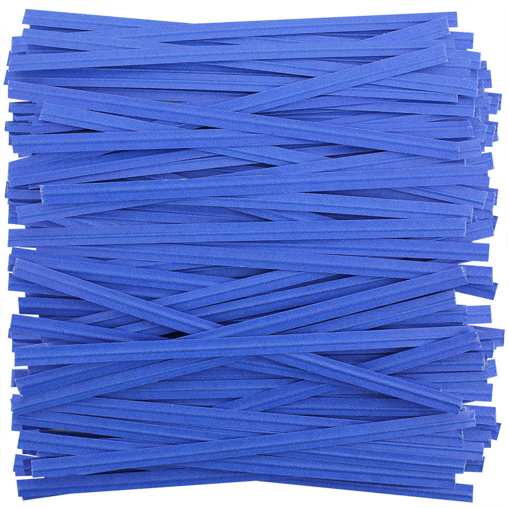 Blue Paper Twist Ties