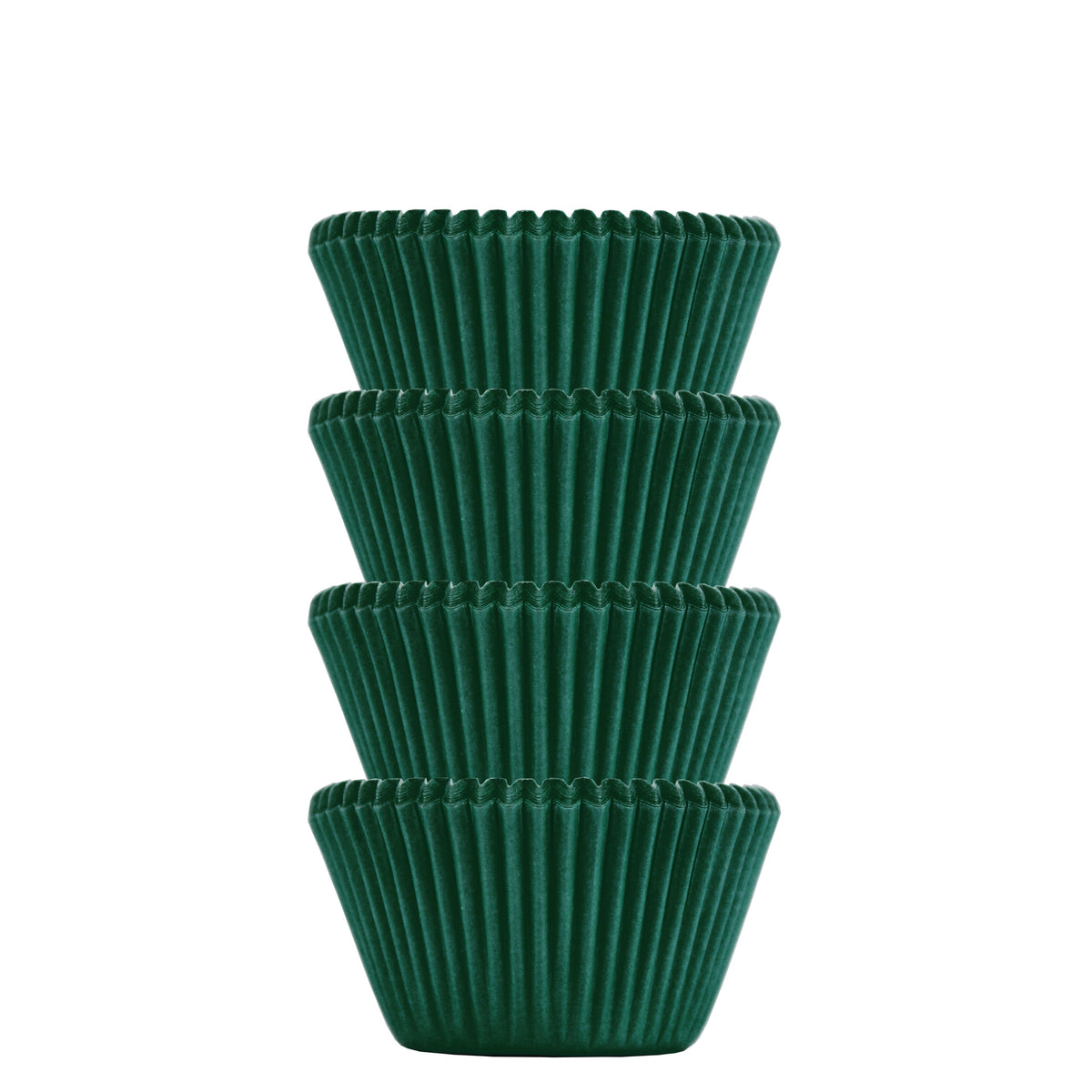 Solid Forest Green Candy Cups #4