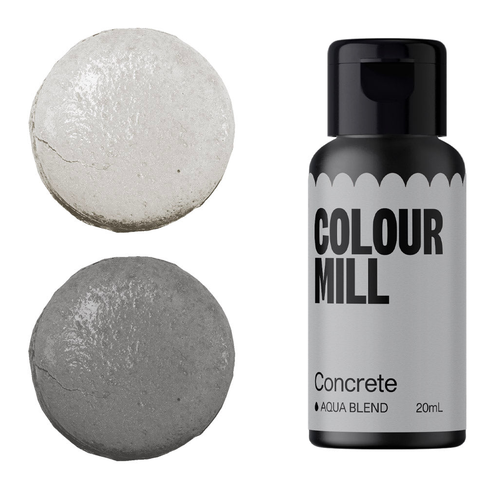 Concrete Colour Mill Water Based Food Coloring