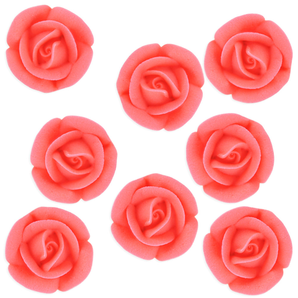 Coral Icing Roses