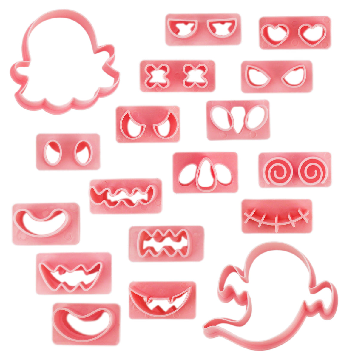 Create A Face Ghost Cookie Cutter Set