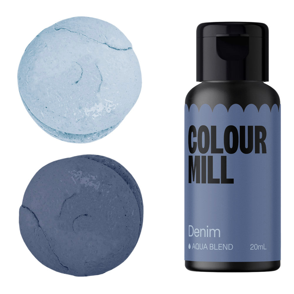 Denim Blue Colour Mill Water Based Food Coloring