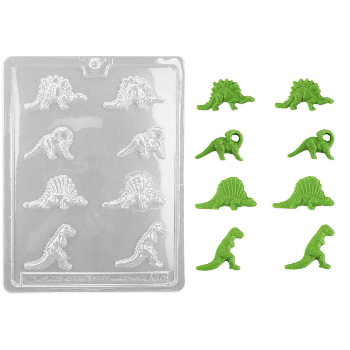 Dinosaur Assortment Chocolate Mold