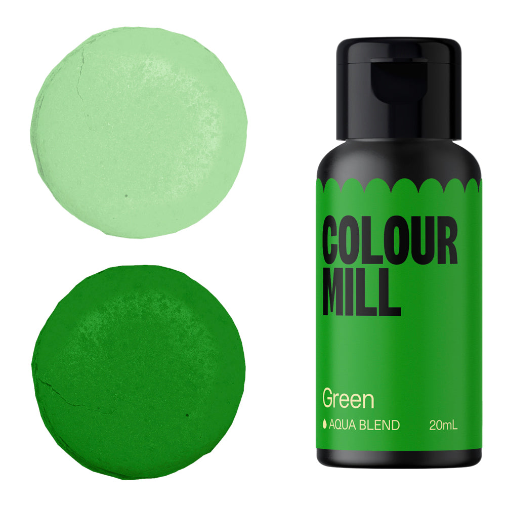 Green Colour Mill Water Based Food Coloring