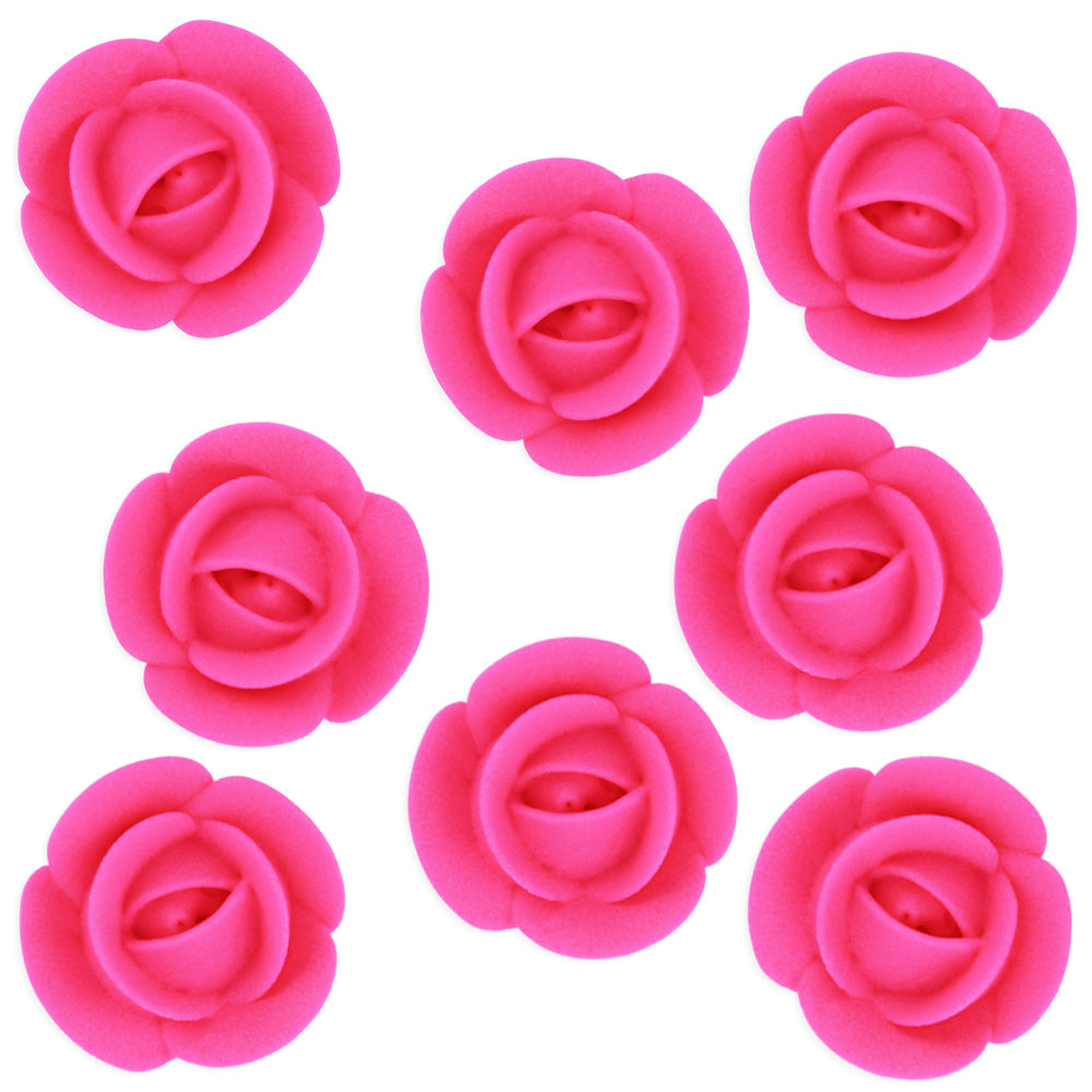 Hot Pink Icing Roses