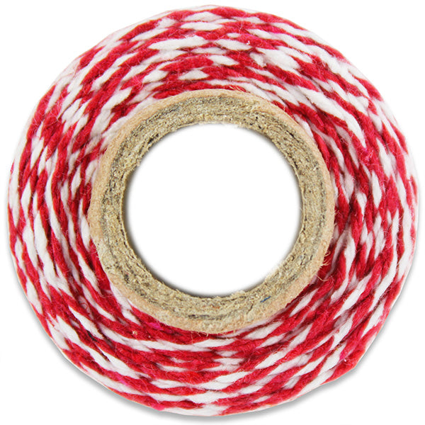 Red Striped Bakers Twine