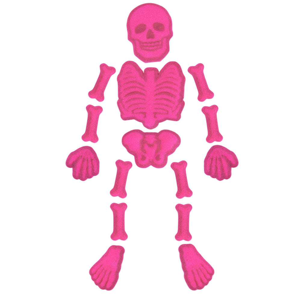 Large Pink Sugar Skeleton