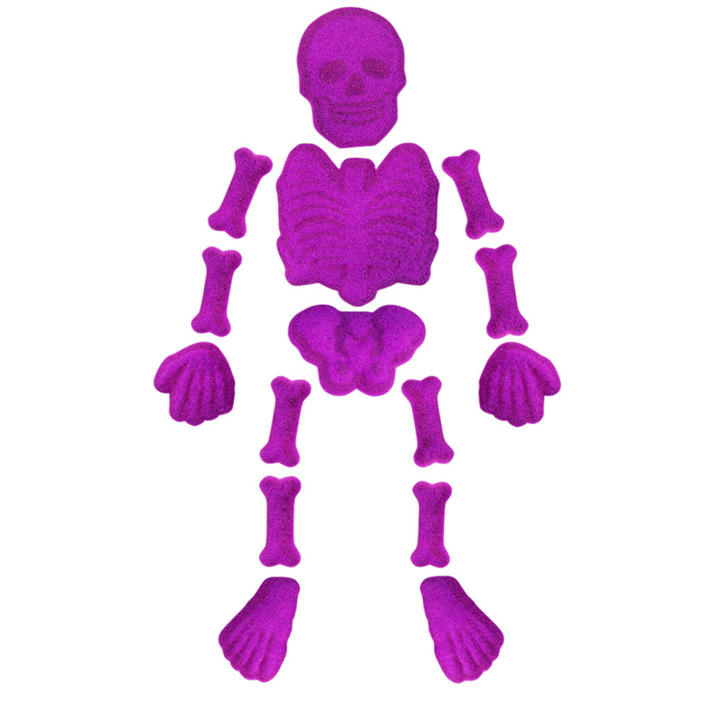 Large Purple Sugar Skeleton