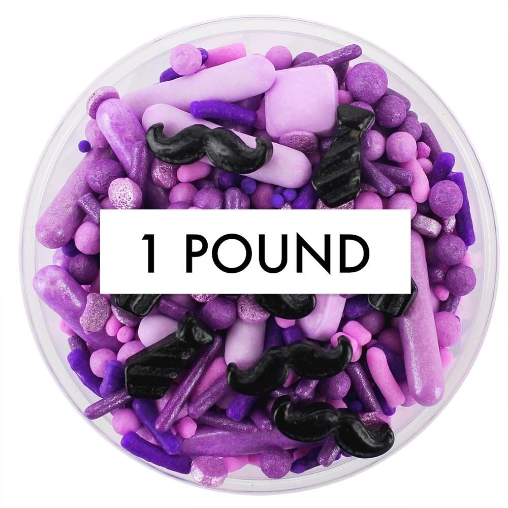 Light Purple & Purple Father's Day Sprinkle Blend 1 LB