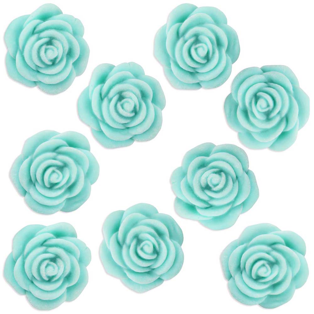 Light Turquoise Fondant Tea Roses