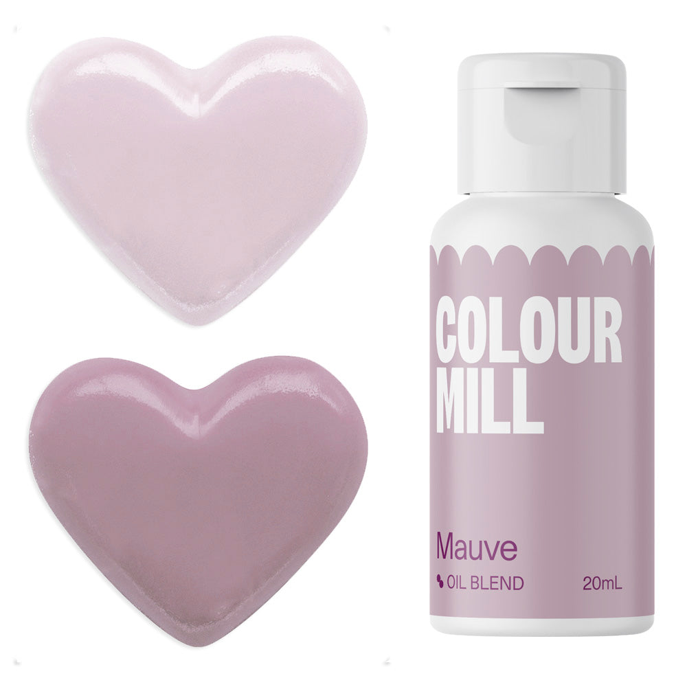 Mauve Colour Mill Oil Based Food Coloring