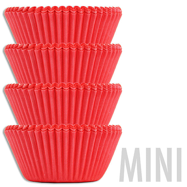 Mini Electric Red Baking Cups