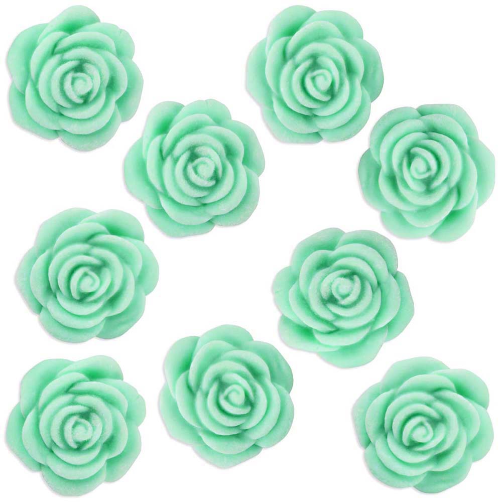 Mint Green Fondant Tea Roses