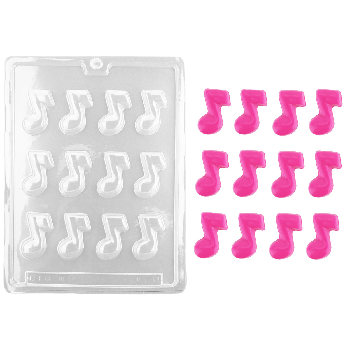 Music Note Chocolate Mold