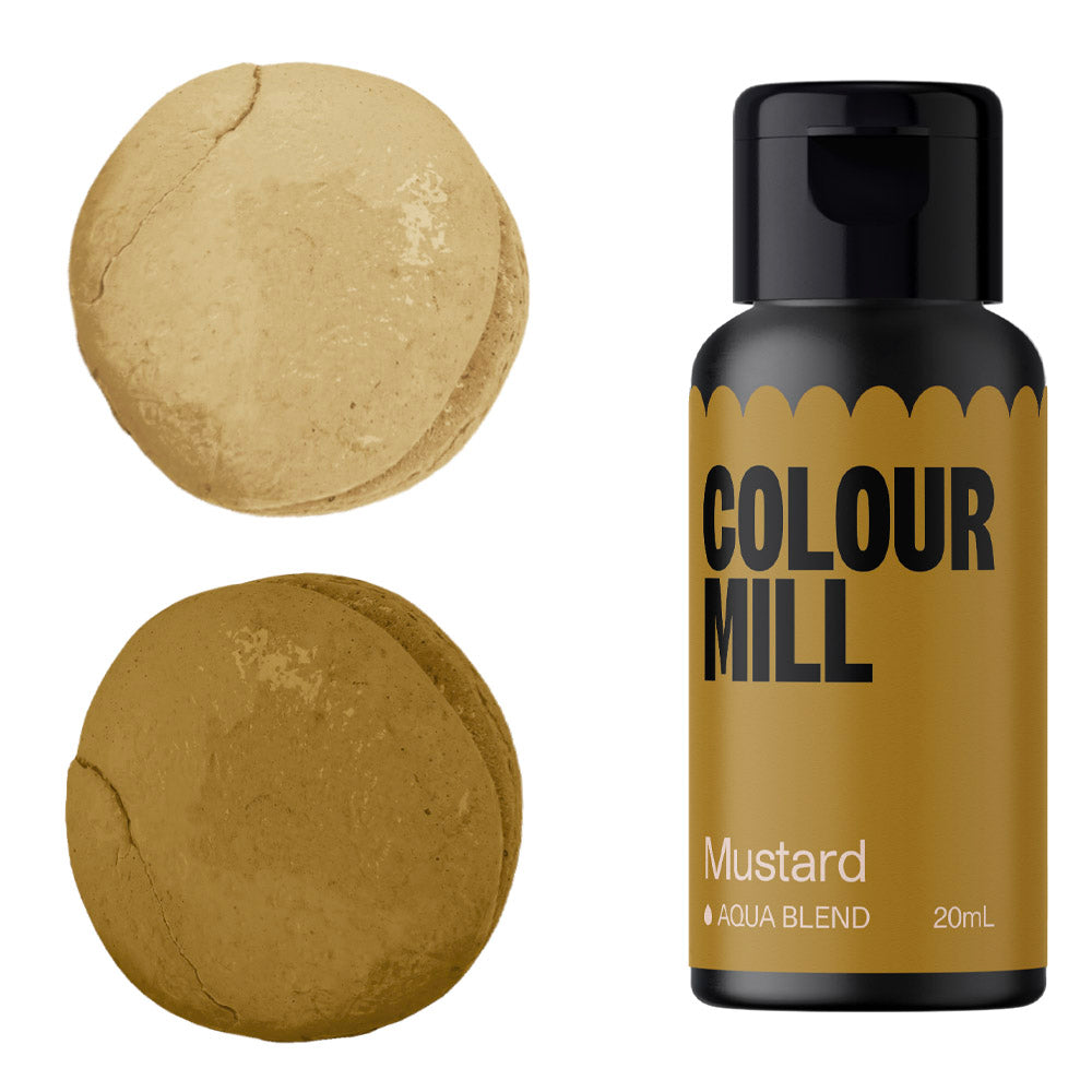 Mustard Colour Mill Water Based Food Coloring