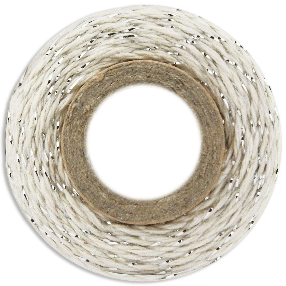 Silver Striped Bakers Twine