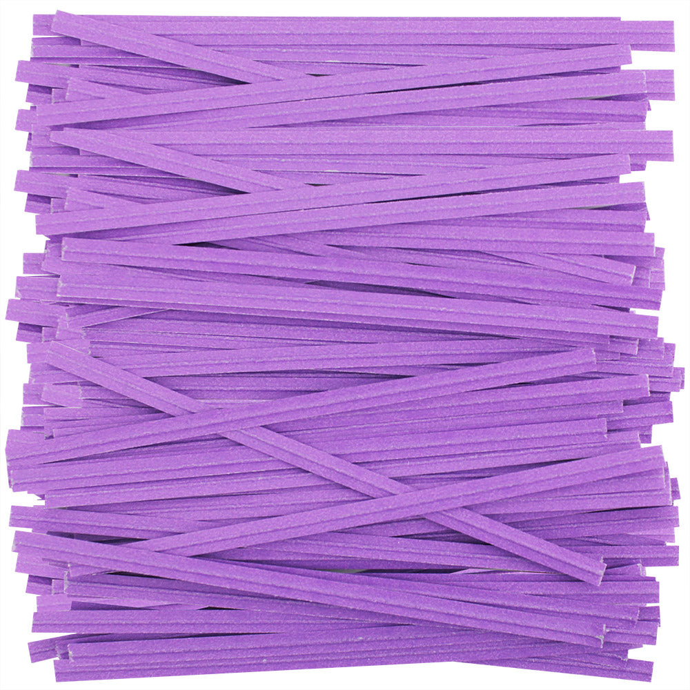 Purple Paper Twist Ties