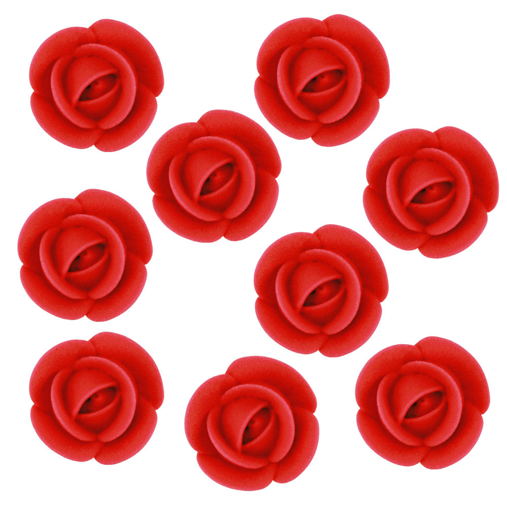 Red Icing Roses