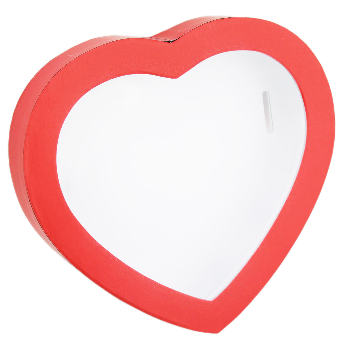 Red Window Heart Shaped Candy Box