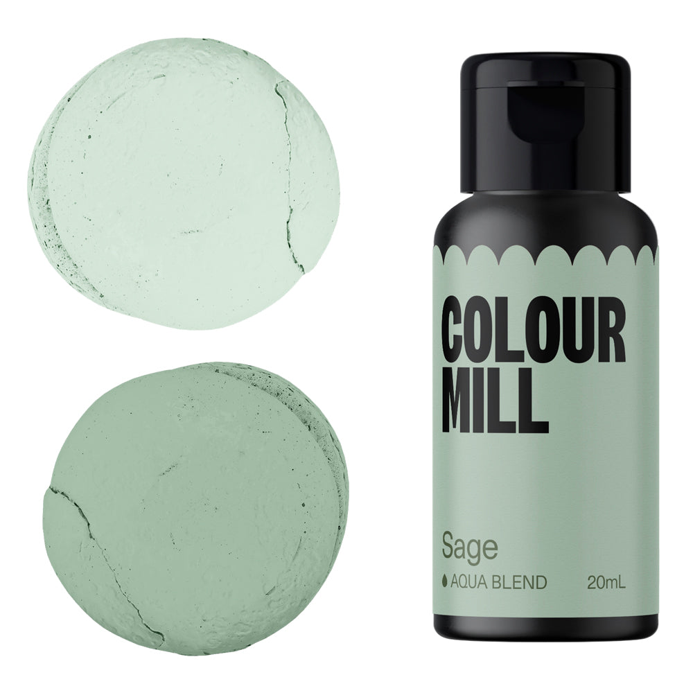 Sage Colour Mill Water Based Food Coloring