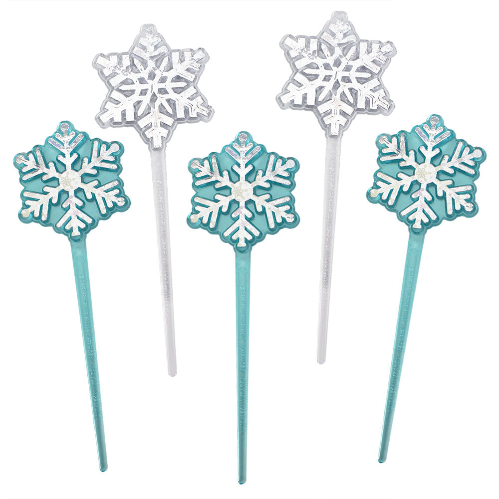 Snowflake Cake Picks