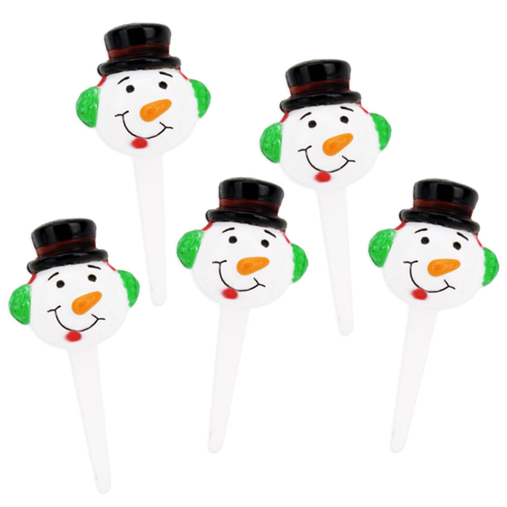 Snowman Head Picks