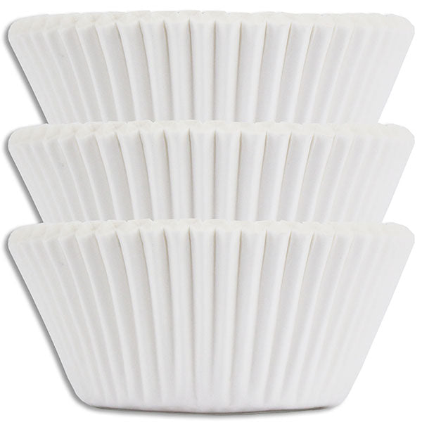 White Baking Cups