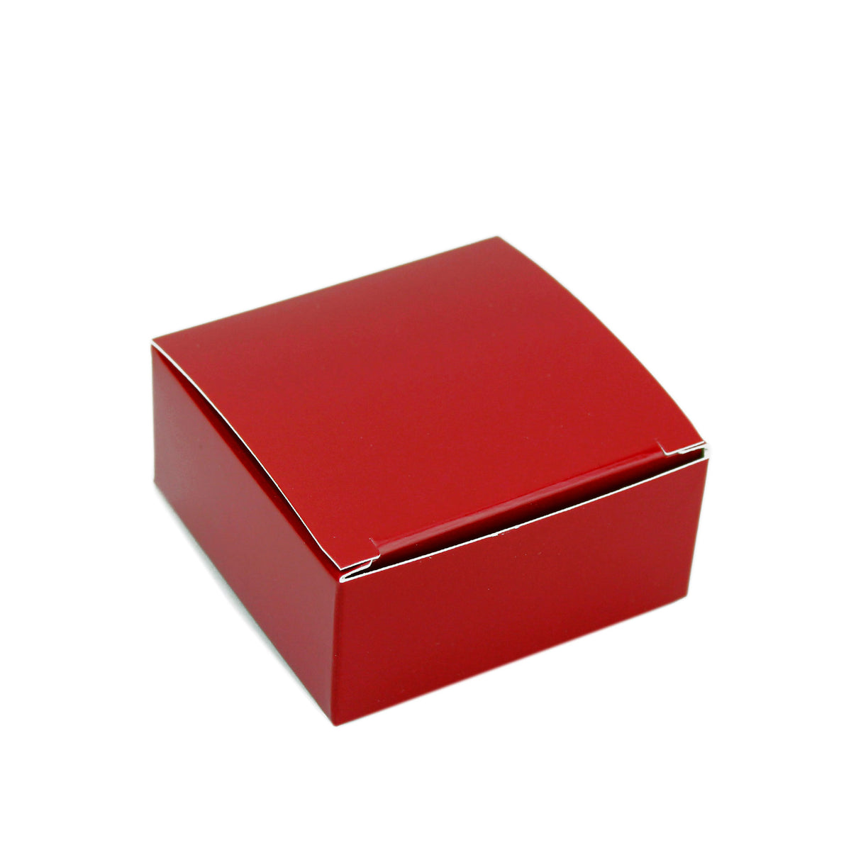 Square Red Candy Truffle Box