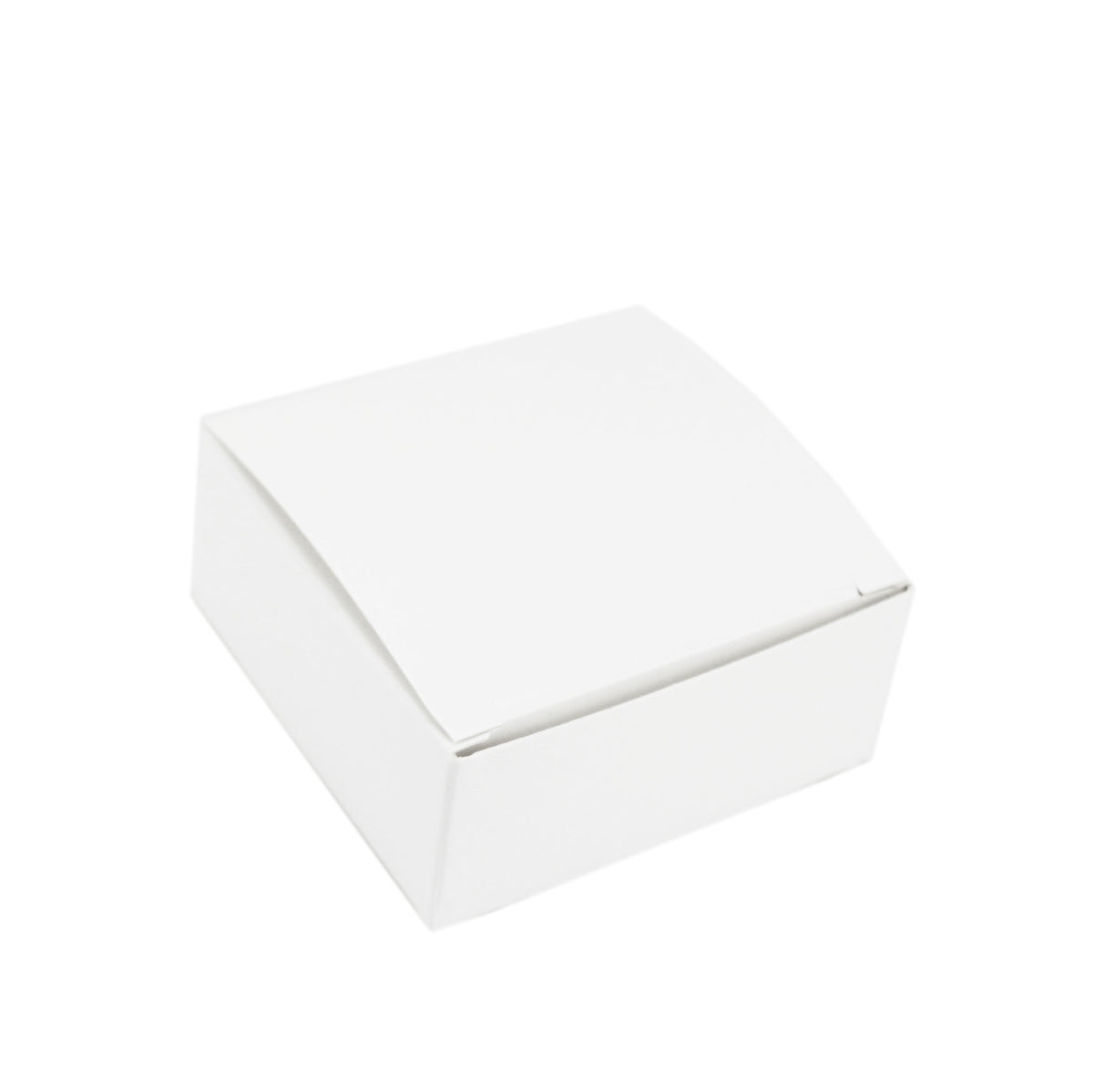 Square White Candy Truffle Box