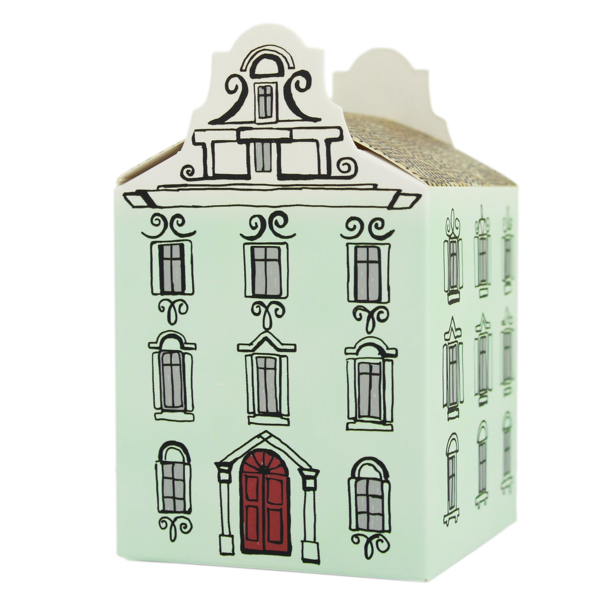 Vintage Row House Candy Box