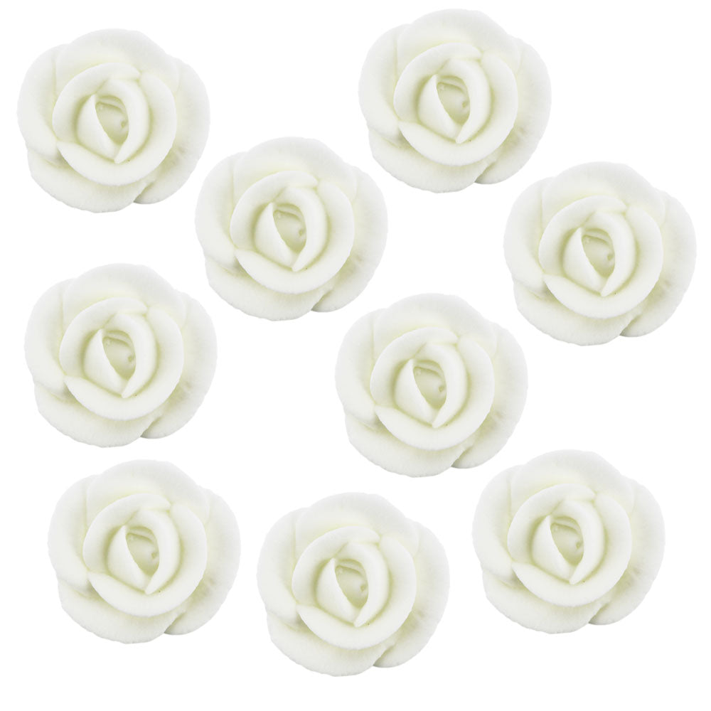 White Icing Roses