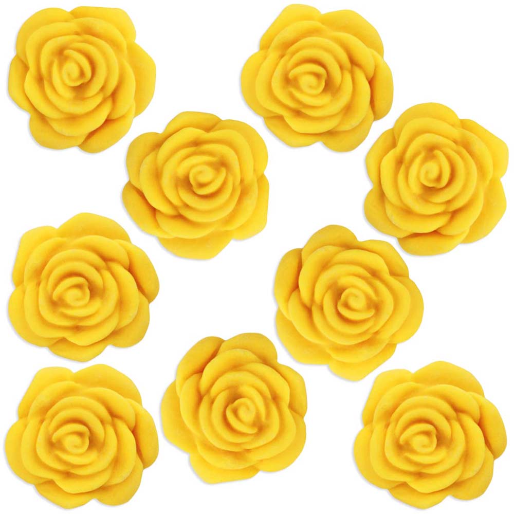 Yellow Fondant Tea Roses