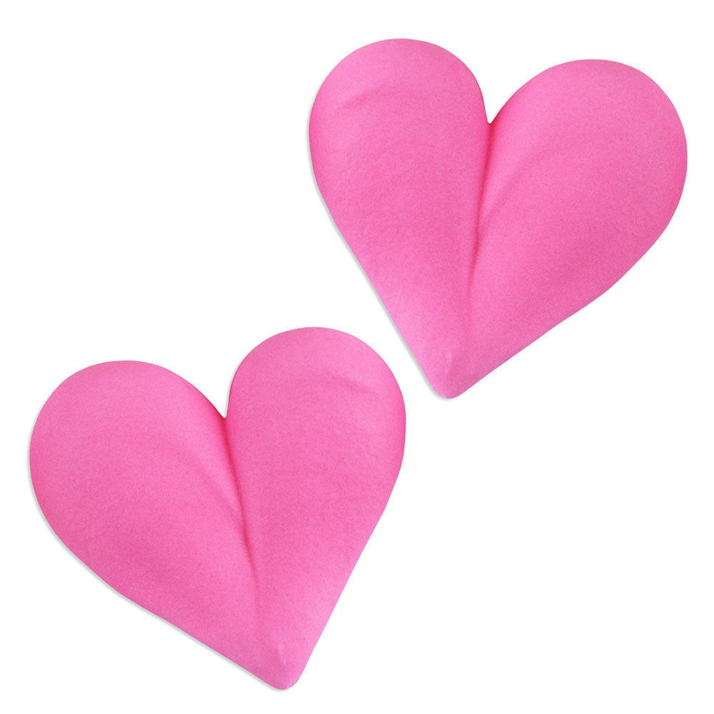 Jumbo Pink Icing Hearts – Layer Cake Shop