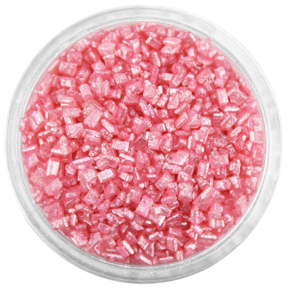 Pink Sugar Crystals Sprinkles  Pink Chunky, Sparkling Sugars - Sweets &  Treats™